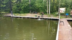 ТРАДИЦИОННЫЙ ЗАПУСК ОСЕТРА В НИЖНИЙ ПРУД
