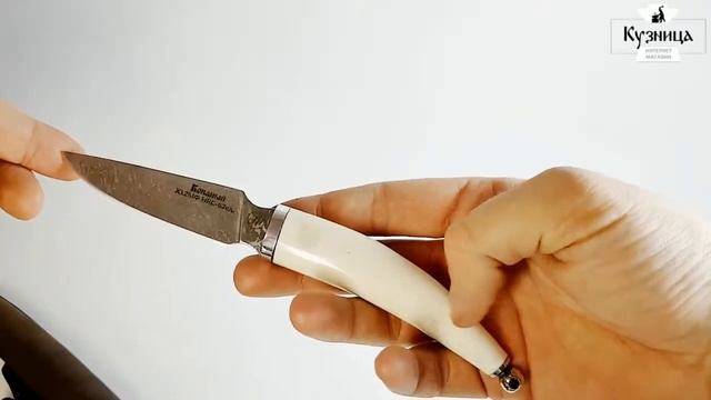 Нож Рысь, малютка, сталь X12МФ, Рукоять рог лося, ИП Фурсач смотреть онлайн