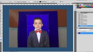 Ретушь детского портрета в Photoshop