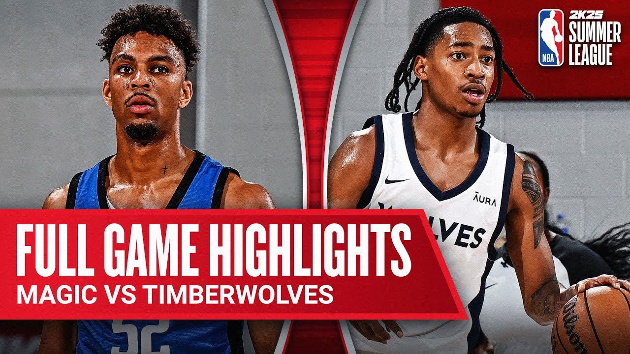 MAGIC vs TIMBERWOLVES | NBA ЛЕТНЯЯ ЛИГА| ВСЕ ХАЙЛАЙТЫ ИГРЫ