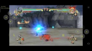 Naruto vs Sasuke || naruto ninja storm switch on edge skyline emulator android