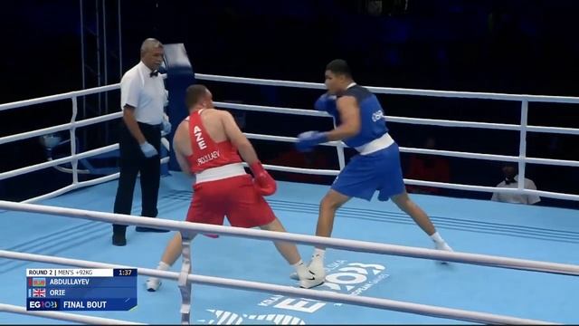 Delicious Orie (GBR) vs. Mahammad Abdullayev (AZE) European Games 2023 Final (92+kg) смотреть онлайн