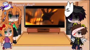 Afton react to Salvaged Rage  | *ItsNightguard_Real*