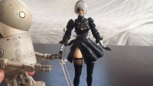 Bring Arts: Nier: Automata 2B & Machine Lifeform - Unboxing + Review