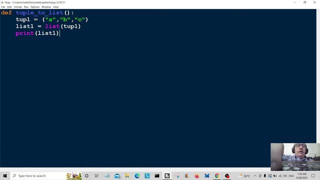 Python For Beginners - Tuples Indexing Methods Tutorial 2022