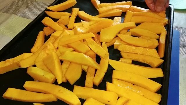 Куриные КРЫЛЫШКИ и Тыква в духовке! Вкуснятина! смотреть онлайн