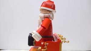 Собрал Деда Мороза из Лего! Конструктор Mould King Санта Клаус на санях с подарками