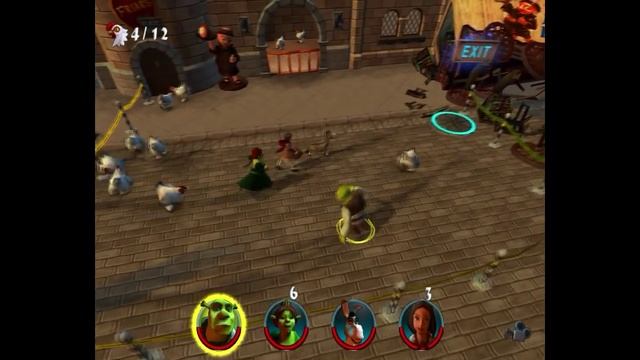 Shrek 2: Team Action - Прохождение pt3 смотреть онлайн