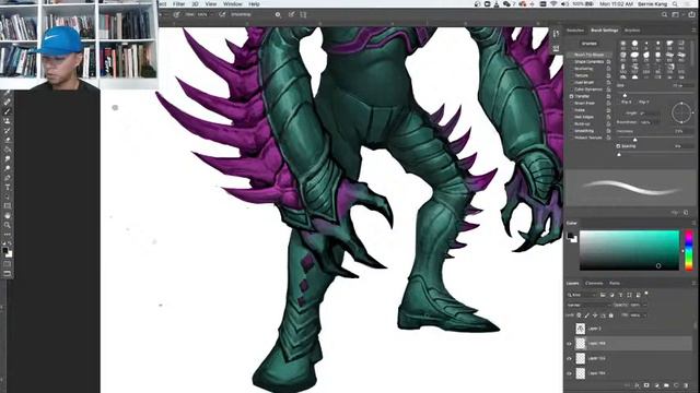 Concept Artist transforms kids drawing into Pro Artwork Part 6 смотреть онлайн