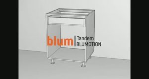 Как рассчитать ящик Tandem (blum)