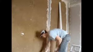Как установить штукатурные маяки