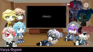 Sans AUs react to Horror! Sans |Gacha Club| [ENG/RUS] {part 1} (New)