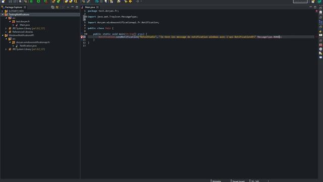 How to send windows notification in java смотреть онлайн