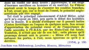 Vincent Reynouard - Les Einsatzgruppen (2) Pourquoi Hitler a envahi l'URSS.