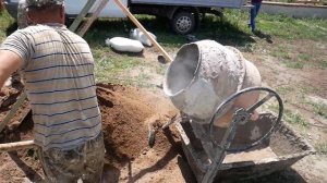 Построили дом из больших блоков. Пошаговый процесс строительства