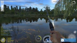 Русская рыбалка 4 - озеро Медвежье - Лещ и голавль под ивой