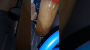 Промывка радиатора печки Шевролет Авео 2010, аппаратом radiator 5.0. замена антифриза.