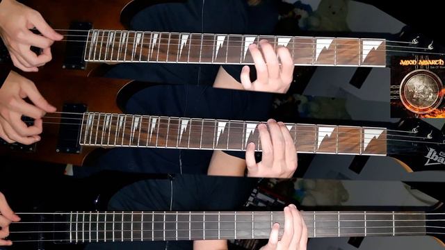 Amon Amarth - Fate of Norns 4K Guitars and Bass Cover смотреть онлайн