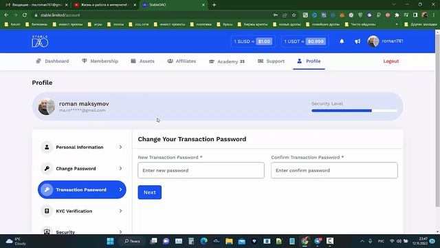 #Какзаработатьвинтернете stableDAO как активировать бонус