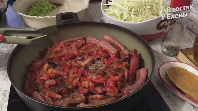 Cabbage with smoked ribs! ДУМАЛА, ЧТО ВСЕ ЗНАЮТ ЭТОТ РЕЦЕПТ, НО НЕТ! КОПЧЕНЫЕ РЕБРЫШКИ С КАПУСТОЙ смотреть онлайн