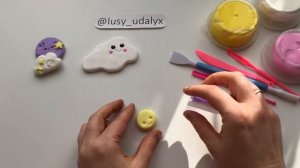 Лепим из воздушного пластилина «День»