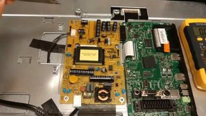 Нет подсветки в телевизоре TOSHIBA 22L1333G