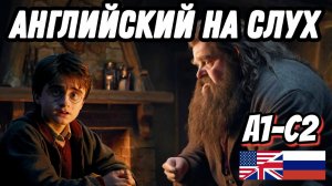 Английский по книге Harry Potter. Hagrid is coming. Скажи "да" прочтению книг в оригинале!