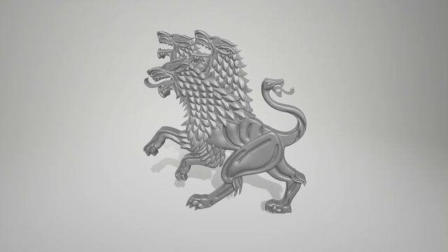 3D модель ЦЕРБЕР.