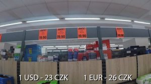 Чехия. Сколько стоят продукты в Чехии? ЦЕНЫ КАК У НАС!