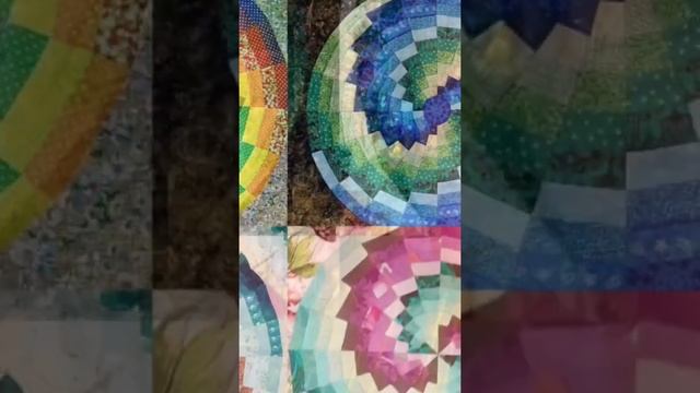 Круговое Барджелло https://quiltlada.getcourse.ru/circular_bargello