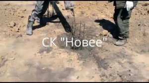 Заливка буронабивных свай бетоном