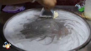 Как делать жареное мороженое в Паттайе. Мороженое в Тайланде