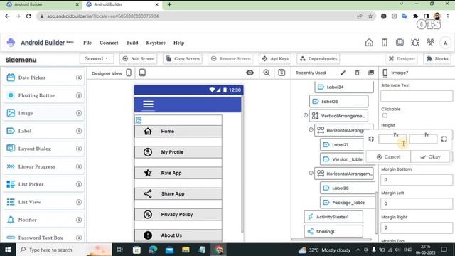 Make a Professional Sidebar in Android Builder. Android app development tutorial free. смотреть онлайн