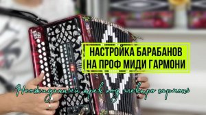 Эта песня под гармонь не оставит равнодушным никого! Плюс научим настроить барабаны на миди гармони