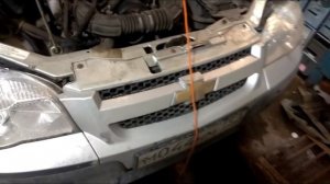 Шевроле Нива - замена радиаторов отопителя и охлаждения