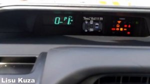 2012 Toyota Prius c oil light reset maintenance required