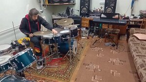 барабаны амати.бочка 16".томы 8-10-13-16