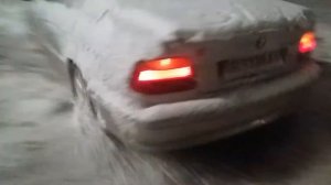 Бмв е39 зимний дрифт