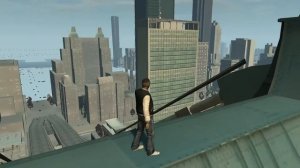 Как залезть на Алгонквинский мост в GTA IV