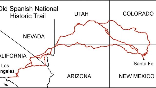 Old Spanish National Historic Trail | Wikipedia audio article смотреть онлайн