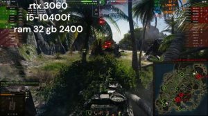 World of Tanks Ультра, Высокие, Средние 4K  RTX 3060