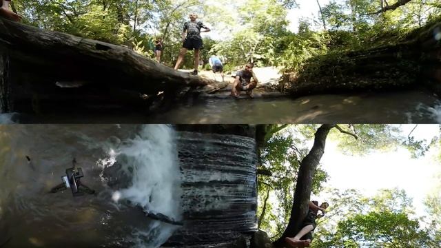 Video 360 / Waterfall in far east Russia / Небольшой водопад Благовещенск 360 видео смотреть онлайн