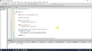 C programming Bangla - 69 Insert an element in array