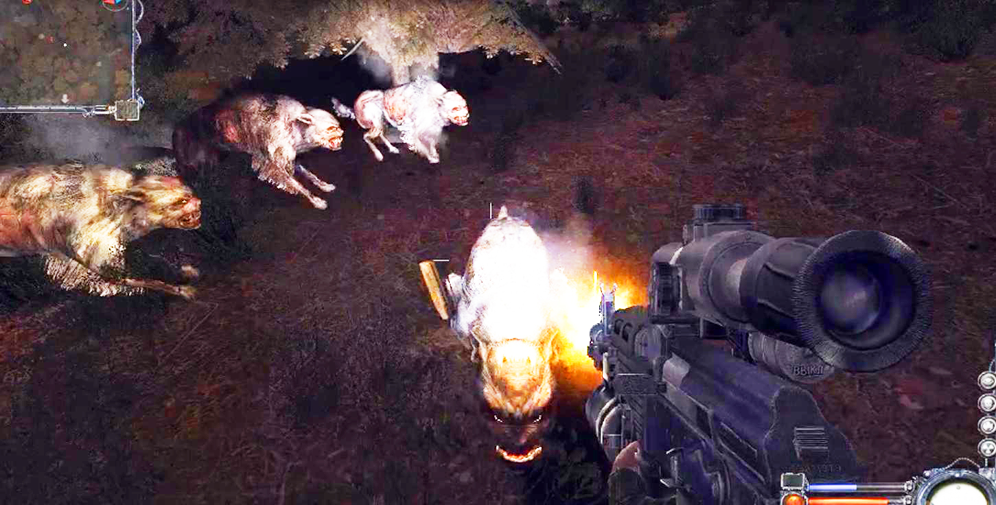 S.T.A.L.K.E.R.: Чистое небо..Засада .Погоня за Стрелком.Рыжий лес. смотреть онлайн