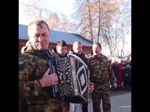 15 октября в Красночетайском районе прошли проводы мобилизованных мужчин.