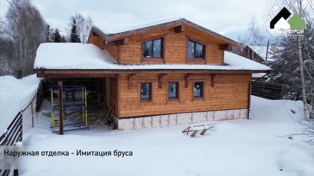 Аэросъемка загородного дома из керамических блоков по индивидуальному проекту смотреть онлайн