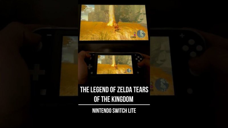 The Legend of Zelda Tears of the Kingdom Nintendo Switch Lite gameplay #nintendoswitchlite #switch