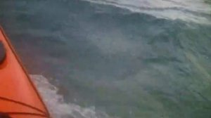 Sea kayaking Downwind