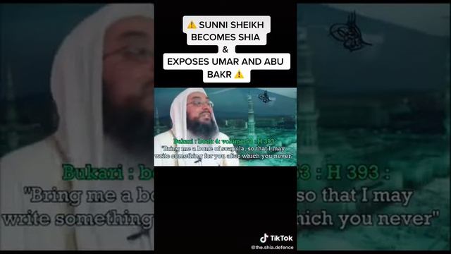 SUNNI ARAB CONVERTS TO SHIA ISLAM *EXPLANATION WHY*