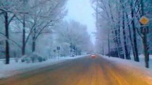 9 маршрут троллейбуса из кабины. Ростов-на-Дону..mp4